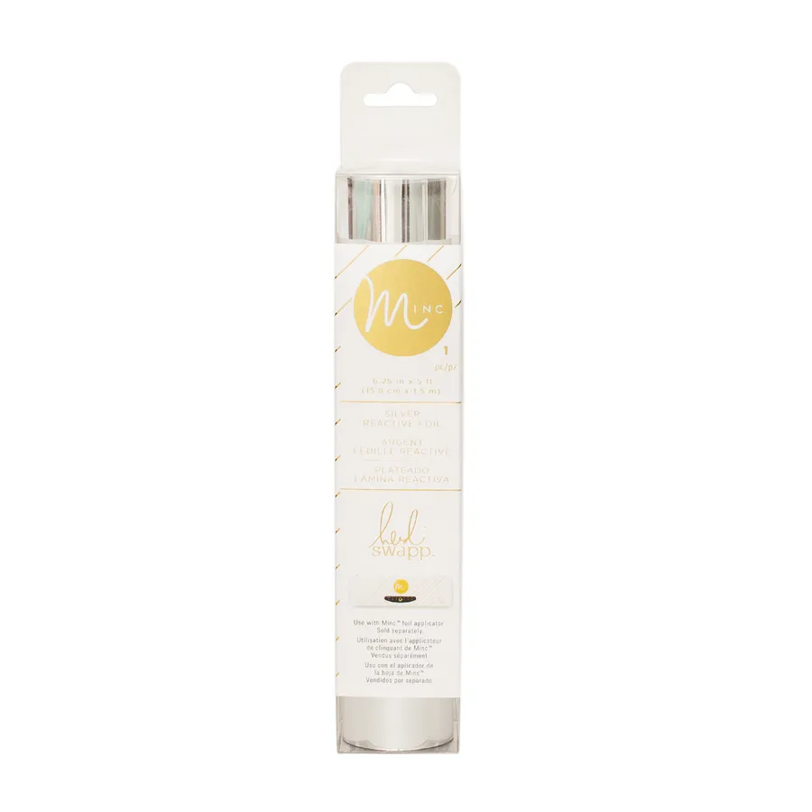 Wr – Minc – Reactive Foil – 6 Inch – Silver – 5 Feet