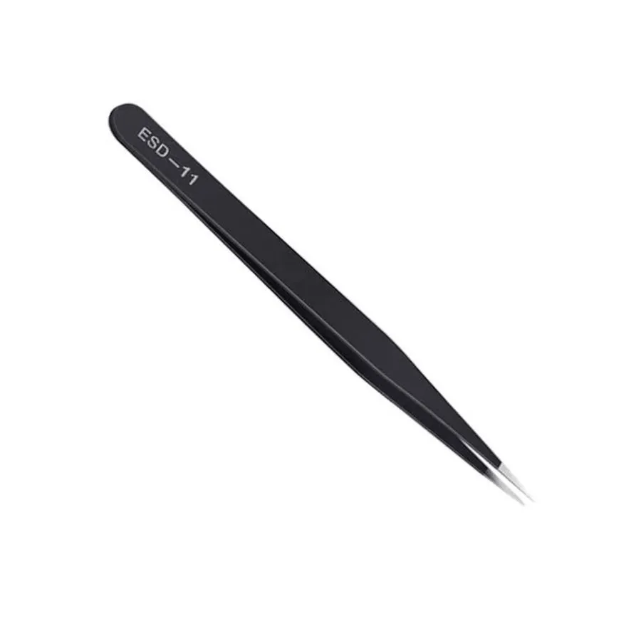 Pinza de Precisión Punta Recta