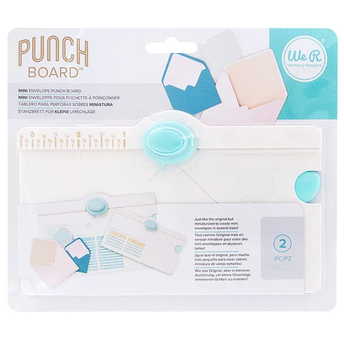 Wr – Mini Envelope – Punch Board