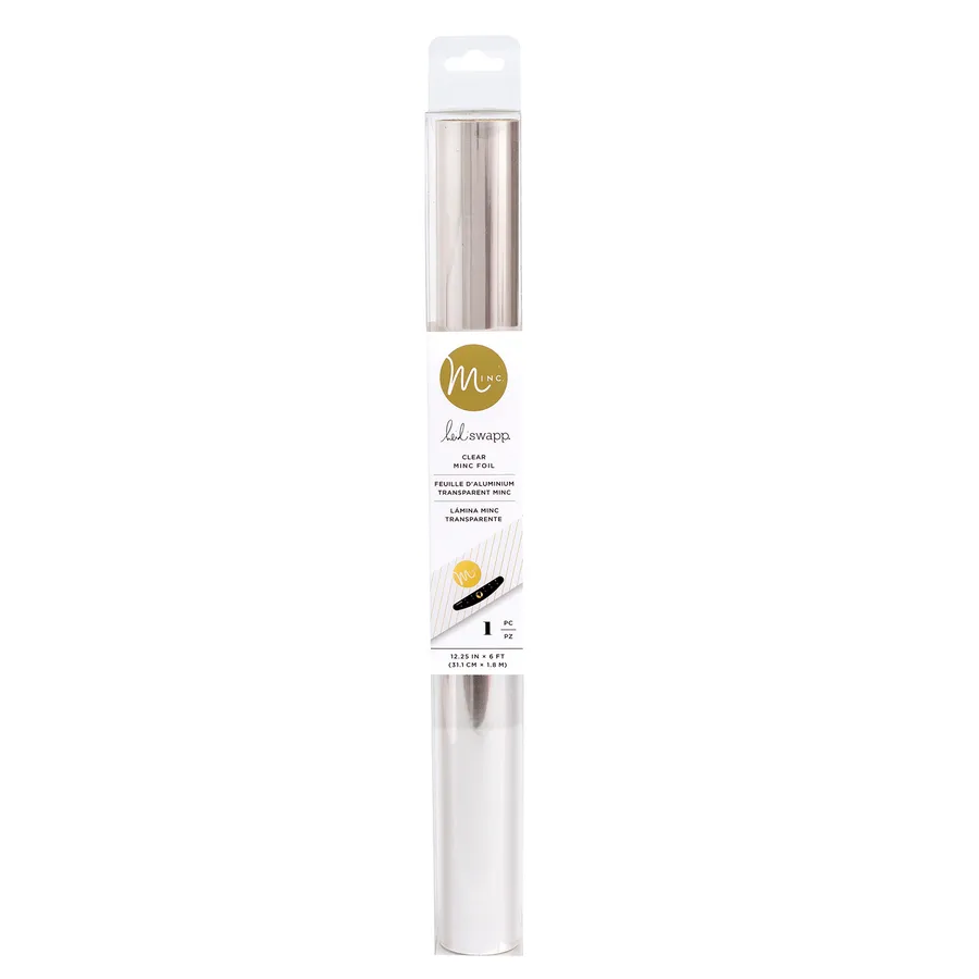 Wr – Clear – Minc – Reactive Foil – 12.25 X 72 – 6 Ft