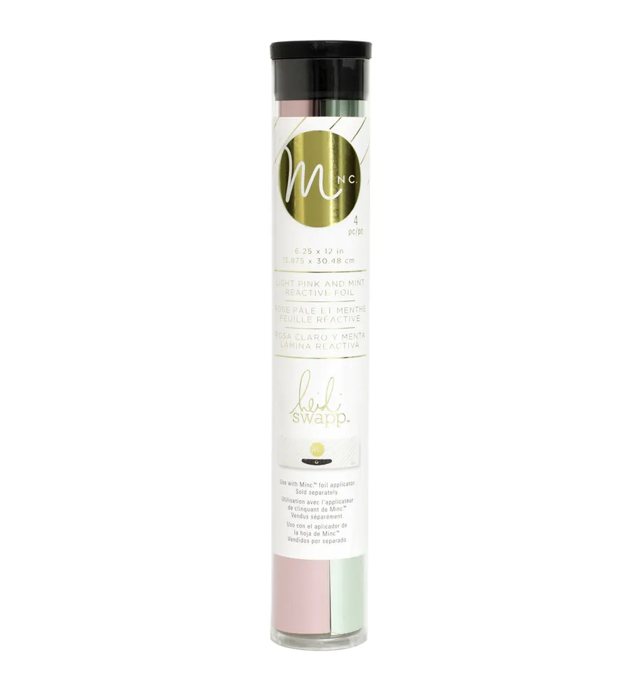 Wr – Ligth Pink and Mint – Combo Foil – 6 Inch